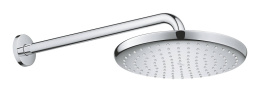 Верхний душ Grohe Tempesta 250 + Душевой кронштейн 380 мм 26668000, хром