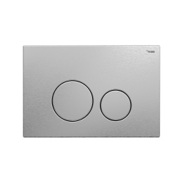 Панель смыва РЕХАУ NOVA ORB STEEL круглые клавиши покрытие против отпечатков пальцев, нержавеющая сталь, цвет брашированная нержавеющая сталь, матовый (19102601001)