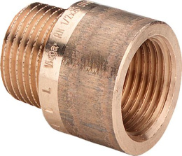 Удлинитель Viega R-резьба бронза модель 3525 1 1/4x1 1/4 арт 440534 L 50мм