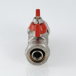 Кран шаровой VALTEC под обжим, рукоятка бабочка 16x16