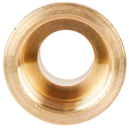 Переходник Stout под ключиз латуни, внутренняя-наружная резьба 1x3/4