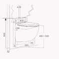 Канализационная установка SFA SANICOMPACT Comfort