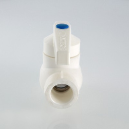 Кран шаровой полипропиленовый VALTEC PPR с латунной обоймой, 32 мм