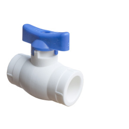 Кран шаровой полипропиленовый Valfex MINI 32, белый