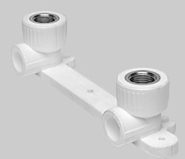 Комплект для смесителя Kalde полипропиленовый, 25 x 1/2