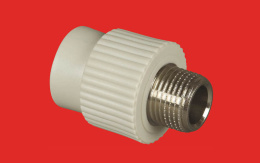 Муфта полипропиленовая FV-Plast 63х2 НР, 215063