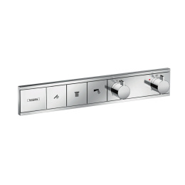 Встраиваемый смеситель Hansgrohe RainSelect термостат. для душа (внешняя часть), 3 потр., хром