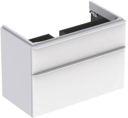 Тумба под раковину Geberit Smyle Square 88x61 белый 500.354.00.1