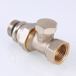 Клапан VALTEC настроечный прямой 1/2 дюйма, с дополнительным уплотнением