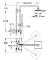 Душевая колонна Grohe Euphoria 150 27932000