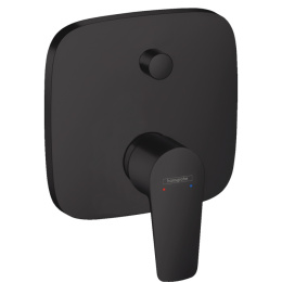 Встраиваемый смеситель Hansgrohe Talis E для ванны (внешняя часть), матовый черный