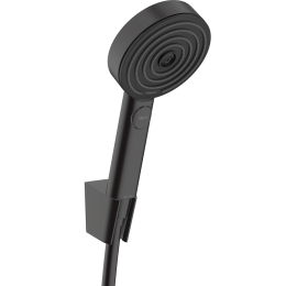 Душевой набор Hansgrohe Pulsify Select с держателем 105 3jet Relaxation, шланг 160см, матовый черный 24303670