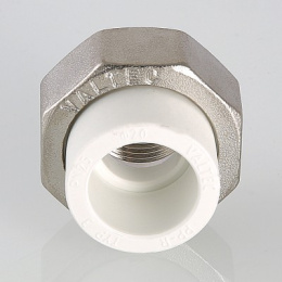 Соединитель полипропиленовый VALTEC PPR разъемный с переходом на вн. р. 40х1 1/2