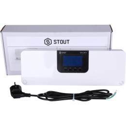 Контроллер термостатических клапанов Stout L-9r проводной (STE-0101-009000)