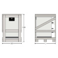 Напольный газовый котел отопления, атмосферный Kentatsu Kobold S-04