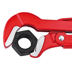 Трубный ключ KNIPEX 1 , S-образные тонкие губки, d42 мм (1 5/8 ), 320 мм, Cr-V