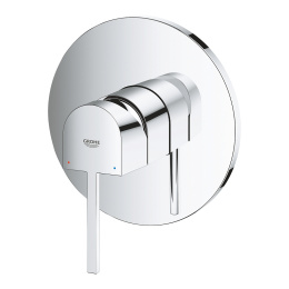 Встраиваемый смеситель Grohe Plus для душа, круглая розетка, хром