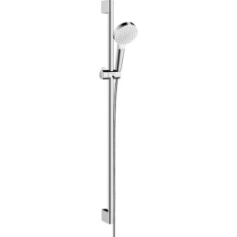 Душевой гарнитур Hansgrohe Crometta, 90 см, белый/хром