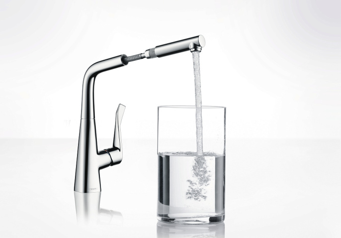 Смеситель для кухни Hansgrohe Metris 14821000