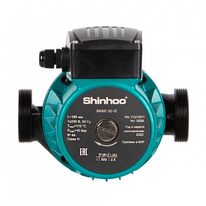 Циркуляционный насосы Shinhoo BASIC 25-12S 180 1x230V