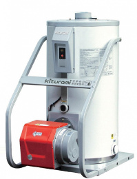 Напольный дизельный котел отопления, двухконтурный Kiturami KSO-50