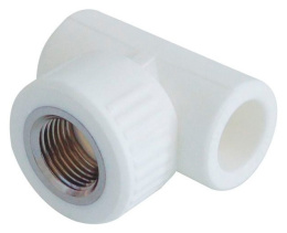 Тройник полипропиленовый Kalde комбинированный, 32 x 1 x 32 ВР