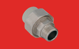 Муфта полипропиленовая FV-Plast 32х1 НР с разъемным соединением, 237032