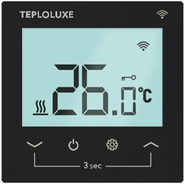 Терморегулятор Теплолюкс электронный Pontus wi-fi черный