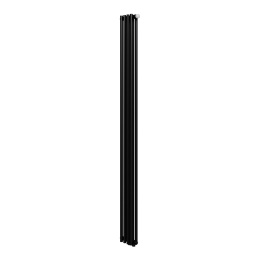 Стальной трубчатый радиатор отопления Royal Thermo Shift R22 VC2180 - 04 секции RAL9005m (черный)