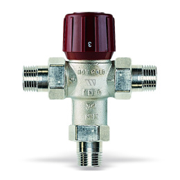 Термостатический смесительный клапан Watts AQUAMIX 61CM 3/4 (4 позиционный)
