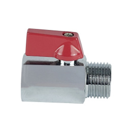 Кран шаровой Valfex MINI ВР1/2хНР1/2 никелированный