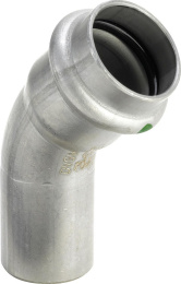 Отвод Viega -вставка НВ 90 54 мм, Sanpress Inox, модель 2316.1
