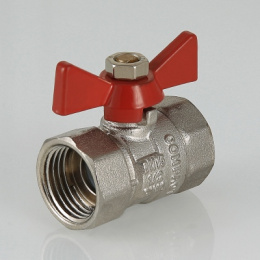 Кран шаровой VALTEC Compact 1/2 ВВ, бабочка