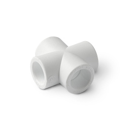 Крестовина полипропиленовая PRO AQUA PP-R белая (20), арт.PA17008P