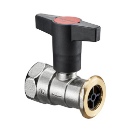 Кран шаровой Oventrop Optibal P DN 32 Rp 1 1/4 x G 2 для обвязки насоса, с обратным клапаном