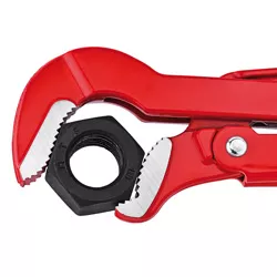 Трубный ключ KNIPEX 2 , S-образные тонкие губки, d70 мм (2 3/4 ), 540 мм, Cr-V