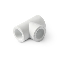 Тройник из полипропилена PRO AQUA PP-R белый (20), арт.PA14008P