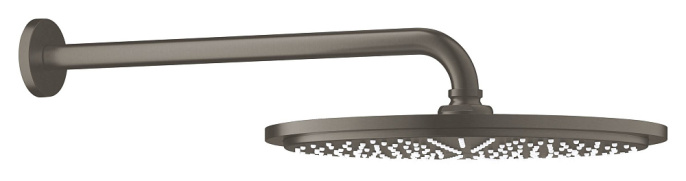 Верхний душ Grohe Rainshower Cosmopolitan 26066AL0, тёмный графит матовый