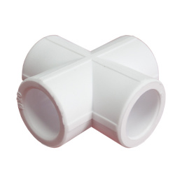 Крестовина полипропиленовая Valfex 25, белая