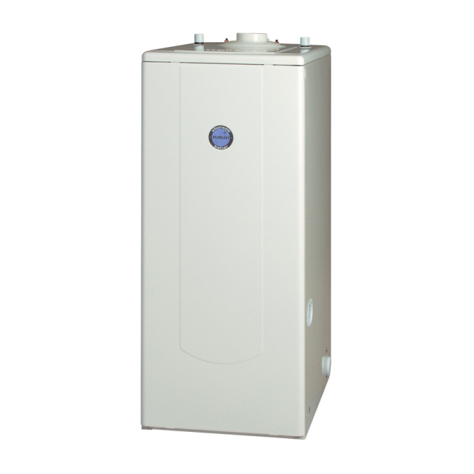 Напольный дизельный котел отопления, двухконтурный Kiturami TURBO - 17 R