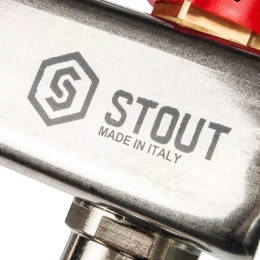 Коллектор Stout из нержавеющей стали в сборе с расходомерами 1/3/4x7, SMS 0907 000007