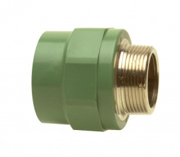 Муфта полипропиленовая переходная с наружной резьбой Banninger 40 x 1 1/4 (PP-R) G8243G4030