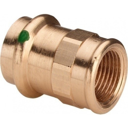 Соединительный элемент медный Viega Sanpress с SC-Contur d=54 (арт. 365 097)