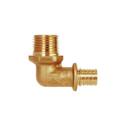 Угольник прямой переходной с наружной резьбой HOOBS , 16 x 2,2-R1/2
