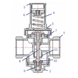 Редуктор давления поршневой VALTEC 1 дюйм