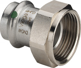 Соединение Viega с накидной гайкой 28 мм х G 1 1/4 НГ, Sanpress Inox, модель 2363