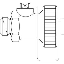 Дренажный кран Oventrop для регулировочных вентилей Hydrocontrol, 1/4