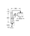 Душевая колонна Grohe New Tempesta 200 27389002