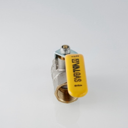 Кран шаровой газовый VALTEC Valgas 3/4 ВВ, рычаг