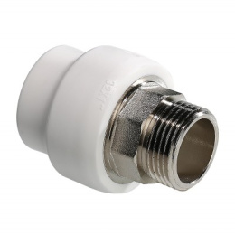 Соединитель полипропиленовый VALTEC PPR под ключ с переходом на нар. р. 90х3